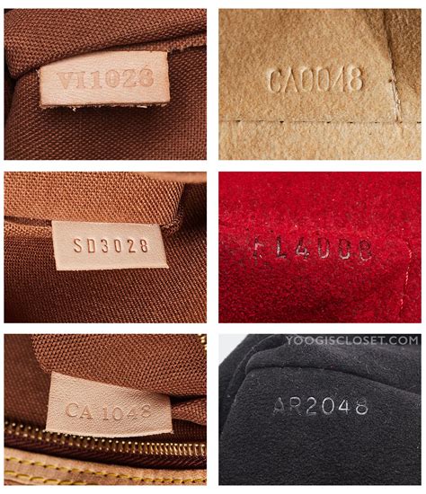 what are fake date codes louis vuitton|louis vuitton pochette date code.